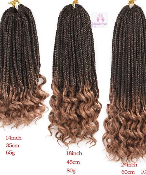 Curly Tip Box Braids