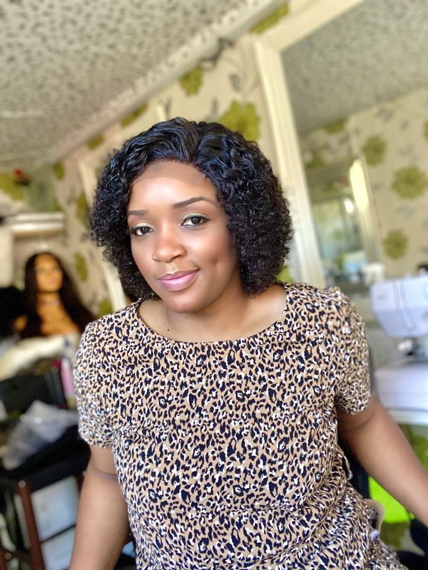 Nonducurls 4x4 lace closure wig